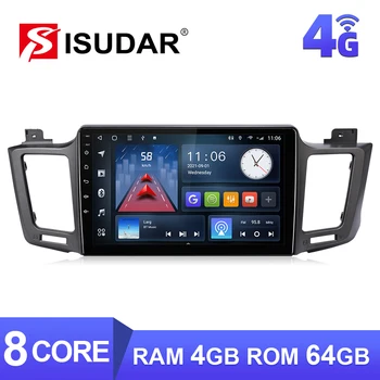 ISUDAR T68 Android10 Автомагнитола Для Toyota RAV4 4 XA40 5 XA50 2012-2018 GPS Навигация Мультимедиа DSP 8 CORE 4G WIFI QLED No 2din