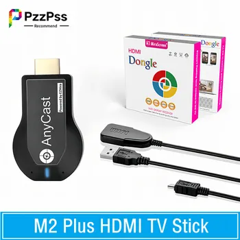 1080P M2 Plus HDMI-совместимый ТВ-накопитель WIFI Дисплей ТВ-ключ Приемник Anycast DLNA Общий экран Для IOS Android Miracast Airplay
